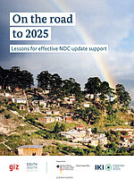 Cover: On the road to 2025- Lessons for effective NDC update support