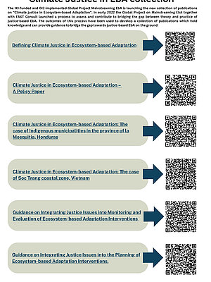 Cover Climate Justice in Ecosystem-based Adaptation (EbA): a new publications collectiont