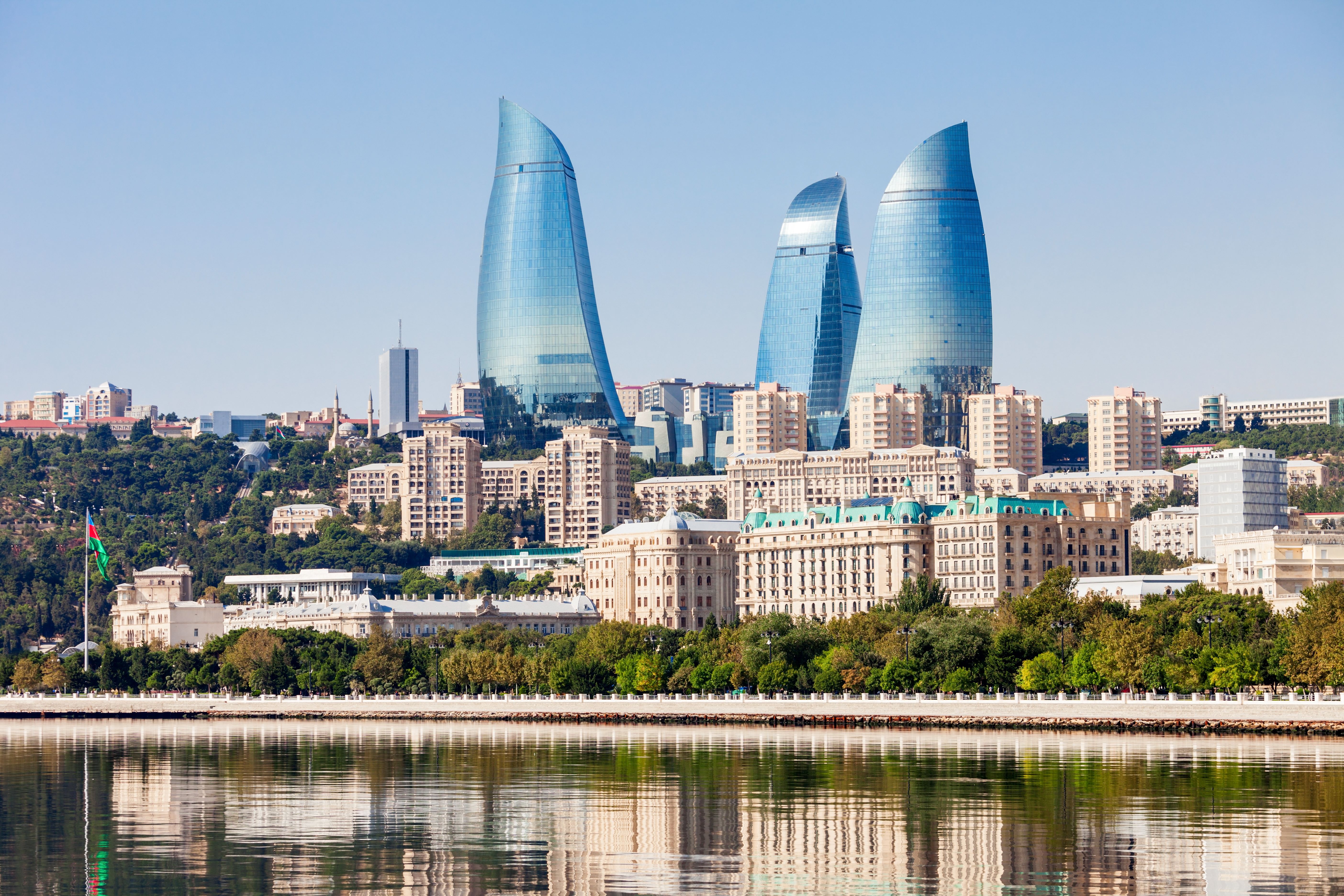 Skyline von Baku