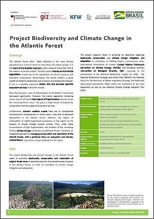 Biodiversity and climate change in the Atlantict