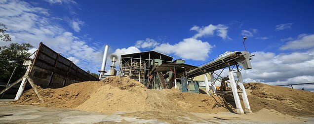 Energy production from biomass in Viet Nam. Photo: GIZ Use of renewable energies in Viet Nam.